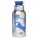 Ergobag Zubehör - Pura 500 ml Edelstahl Trinkflasche (Torwart)
