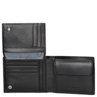 Esquire New Silk - Geldbörse 12cc 12.5 cm (black) - Markenkoffer