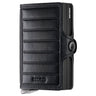 Secrid Twinwallet Emboss Lines - Kreditkartenetui 12cc 10.2 cm RFID (black+)