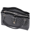 Guess Yvonne Logo Tote - Shopper L 45 cm (coal logo) - Ansicht 6