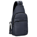 Piquadro Monosling Bag - Umhängetasche 38 cm (blue) - Ansicht 5