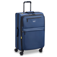 Delsey Paris Maubert 2.0 - Trolley à 4 roulettes 69 cm extensible (bleu marine)