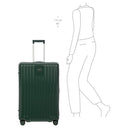 Brics Positano - 4 - Rollen - Trolley L 78 cm erw. (emerald green) - Markenkoffer