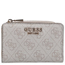 Guess Laurel II SLG Zip Around - Kreditkartenetui 4cc 12 cm (bone logo)