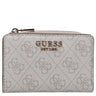 Guess Laurel II SLG Zip Around - Kreditkartenetui 4cc 12 cm (bone logo)