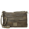 FREDsBRUDER Riffel Crossbag - Umhängetasche 27 cm (khaki green)
