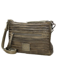 FREDsBRUDER Riffel Crossbag - Umhängetasche 27 cm (khaki green) - Ansicht 2