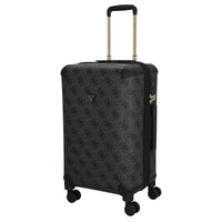 Guess Berta 22 IN - 4-Rollen-Trolley 64 cm erw. (coal logo) - Ansicht 2