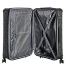 Guess Berta 28 IN - 4-Rollen-Trolley 77 cm erw. (coal logo) - Ansicht 6