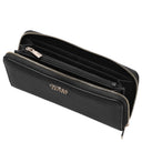 Guess Brenton SLG Large Zip Around - Geldbörse 12cc 20.5 cm (black) - Markenkoffer