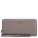 Guess Brenton SLG Large Zip Around - Geldbörse 12cc 20.5 cm (dark taupe) - Markenkoffer