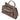 Guess Cresidia II Society - Henkeltasche (dark taupe logo) - Markenkoffer