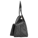 Guess Eco Victtoria - Shopper 2in1 L 40 cm (coal logo) - Markenkoffer