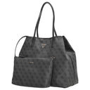 Guess Eco Victtoria - Shopper 2in1 L 40 cm (coal logo) - Markenkoffer