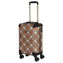 Guess Eliette Logo 18 IN - 4 - Rollen - Kabinentrolley S (latte logo/ginger) - Markenkoffer