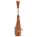 Guess Erenia Top Zip - Schultertasche 23 cm (cognac multi) - Ansicht 3