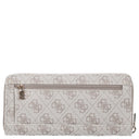 Guess Laurel II SLG Large Zip Around - Geldbörse 12cc 20.5 cm (dark taupe logo) - Ansicht 4