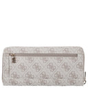 Guess Laurel II SLG Large Zip Around - Geldbörse 12cc 20.5 cm (dark taupe logo) - Ansicht 4
