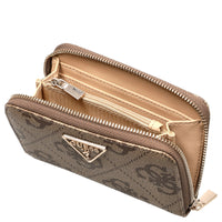 Guess Laurel ll SLG Med Zip - Geldbörse 6cc 14 cm (latte logo/brown) - Ansicht 2