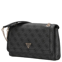 Guess Noelle II Convertible Xbody Flap - Umhängetasche 24 cm (coal logo) - Ansicht 2