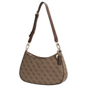 Guess Noelle II Top Zip - Schultertasche 28 cm (latte logo/brown) - Markenkoffer
