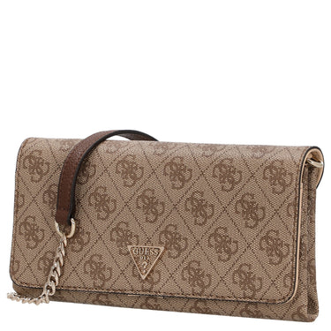 Guess Noelle II Xbody - Clutch 21 cm (latte logo/brown) - Markenkoffer