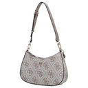 Guess Noelle ll Top Zip - Schultertasche (dark taupe logo) - Markenkoffer