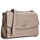 Guess Phoebe XBody Flap - Umhängetasche 24 cm (simply taupe logo) - Markenkoffer