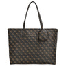 Guess Power Play II Tech Tote - Shopper L mit herausnehmbarer Pouch 39 cm (brown logo)