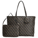 Guess Power Play II Tech Tote - Shopper L mit herausnehmbarer Pouch 39 cm (brown logo) - Ansicht 6