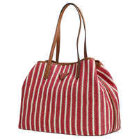 Guess Vikky II - Shopper L mit herausnehmbarer Pouch 40 cm (red multi) - Ansicht 3