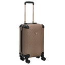 Guess Wilder 18 IN - 4 - Rollen - Kabinentrolley 53 cm S (dark taupe logo) - Markenkoffer