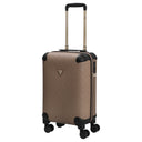 Guess Wilder 18 IN - 4 - Rollen - Kabinentrolley 53 cm S (dark taupe logo) - Markenkoffer
