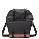 Herschel Cove Messenger - Umhängetasche S 24.5 cm (black/saddle brown) - Ansicht 4