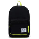 Herschel Pop Quiz 22 - Rucksack 43 cm (black enzyme ripstop/black /safety yellow)