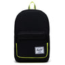 Herschel Pop Quiz 22 - Rucksack 43 cm (black enzyme ripstop/black /safety yellow)