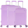 Heys Pastel - 4 - Rollen - Trolley Set 3tlg. erw. (lavender) - Markenkoffer
