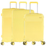 Heys Pastel - 4-Rollen-Trolley Set 3tlg. erw. (gelb)