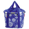 KLICKfix reisenthel Bikebasket 15 - Lenkerkorb 35 cm (batik strong blue)