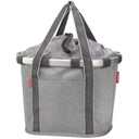 KLICKfix reisenthel Bikebasket 15 - Lenkerkorb 35 cm (heringbone grey) - Markenkoffer