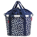 KLICKfix reisenthel Bikebasket 15 - Lenkerkorb 35 cm (signature navy)