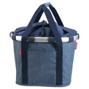 KLICKfix reisenthel Bikebasket 15 - Lenkerkorb 35 cm (twist blue) - Markenkoffer
