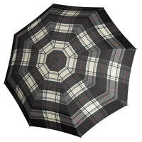 Knirps T.200 M Duomatic - Taschenschirm Regenschirm (check black/white)