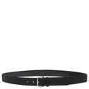 Lacoste Accessoire - Gürtel 3.5 cm Leder (black, 115 cm) - Markenkoffer