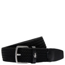 Lacoste Casual - Stretchgürtel 3.5 cm (black, 100 cm)