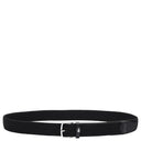 Lacoste Casual - Stretchgürtel 3.5 cm (black, 110 cm) - Markenkoffer