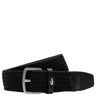Lacoste Casual - Stretchgürtel 3.5 cm (black, 110 cm) - Markenkoffer