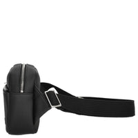 Lacoste Men's Classic Reporter - Umhängetasche 21 cm (black) - Ansicht 3