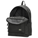 Lacoste Neocroc Backpack - Rucksack 42.5 cm (schwarz) - Markenkoffer