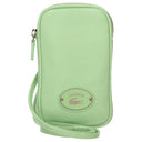 Lacoste Origin Croc - Handytasche mit Kontrast - Krokodil 17 cm (asch) - Markenkoffer